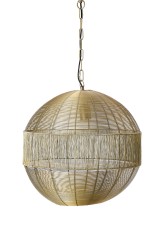 HANGING LAMP ILA WIRE BALL GOLD 